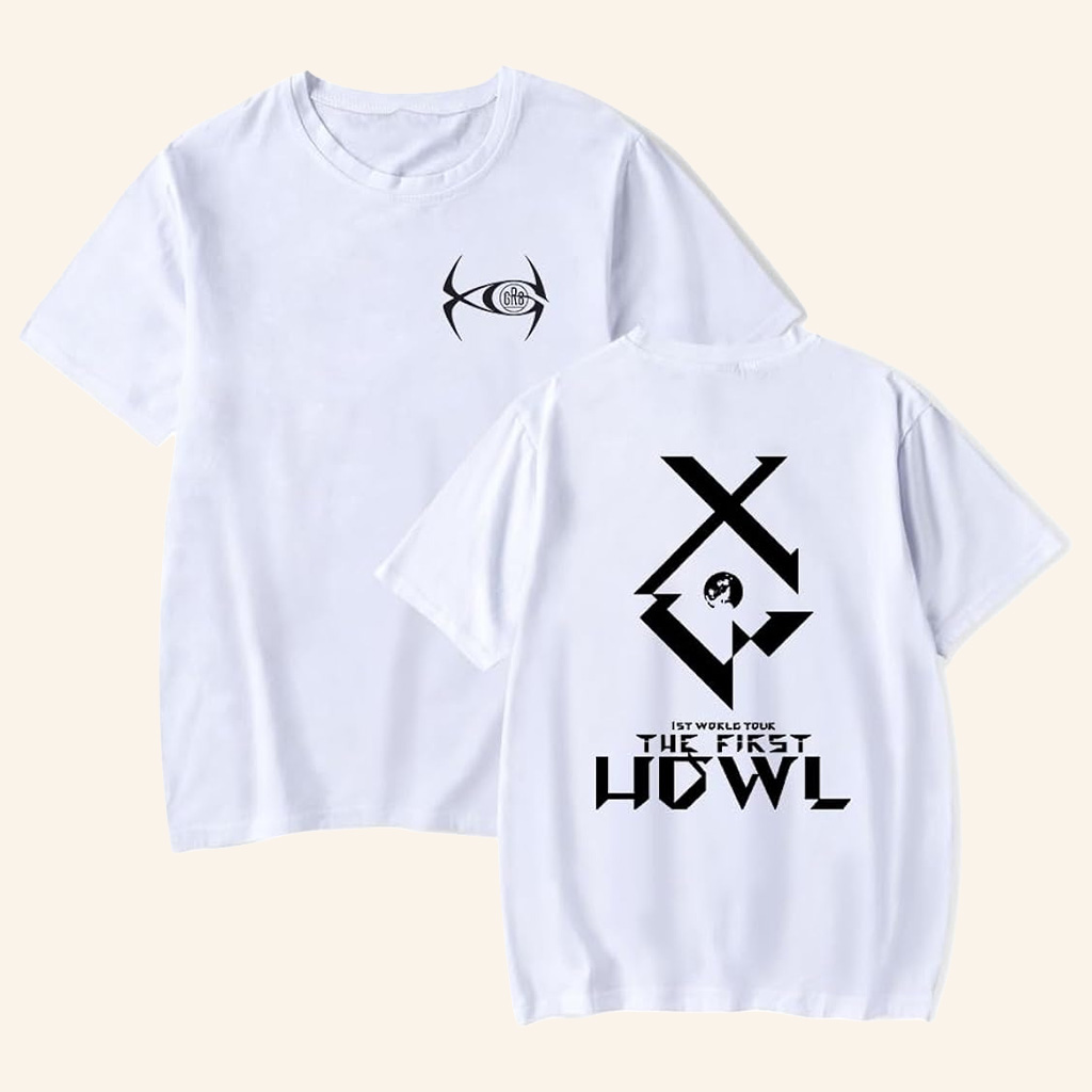 XG Merch The First Howl Shirt Camiseta De Moda T-Shirt Gift Ideas For Him