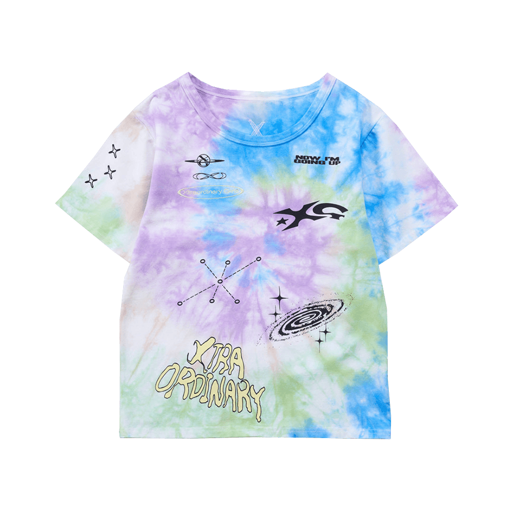 XG Merch XGALX Merchandise XG Tie Dye T-Shirt Great Mother's Day Gifts For Band Fans