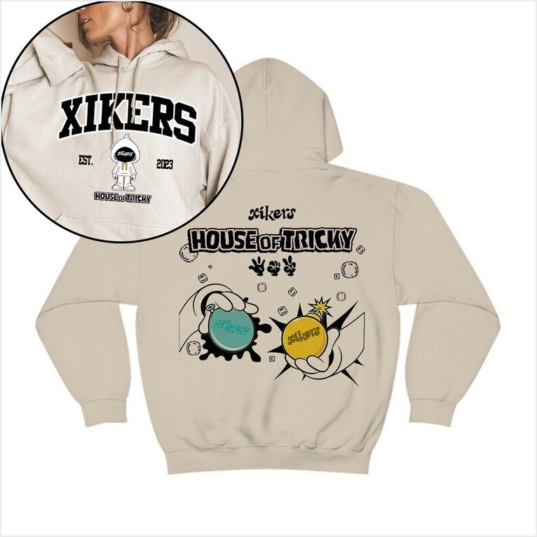 Xikers House Of Tricky How To Play Album Hoodie Xikers Tricky House Tour Gifts For Him Merch Apparel