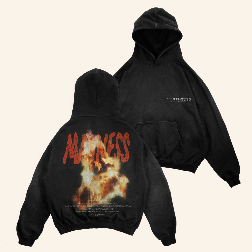 XO Merch Beauty Behind The Madness Hoodie Birthday Present For Husband XO Merch Beauty Behind The Madness Hoodie Birthday Present For Husband