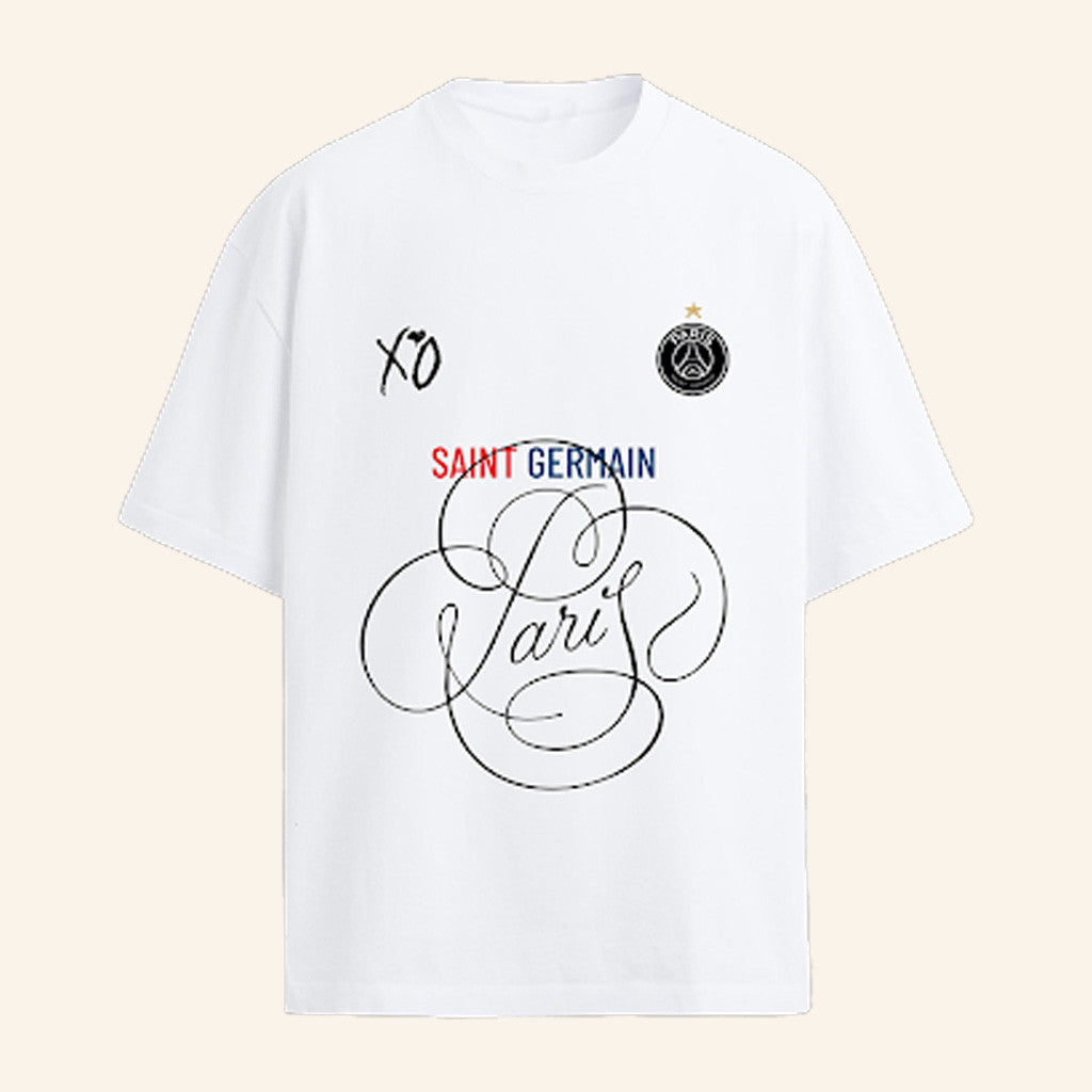 Xo Merch Psg X Xo White T-Shirt Gifts For Best Friends Xo Merch Psg X Xo White T-Shirt Gifts For Best Friends