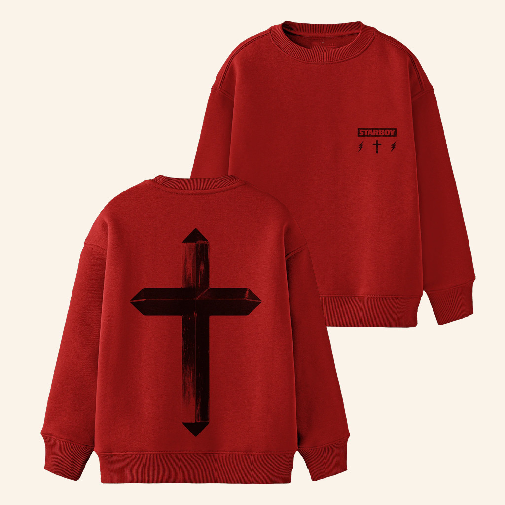 XO Merch Starboy Crewneck Sweatshirt Birthday Presents For Boyfriend
