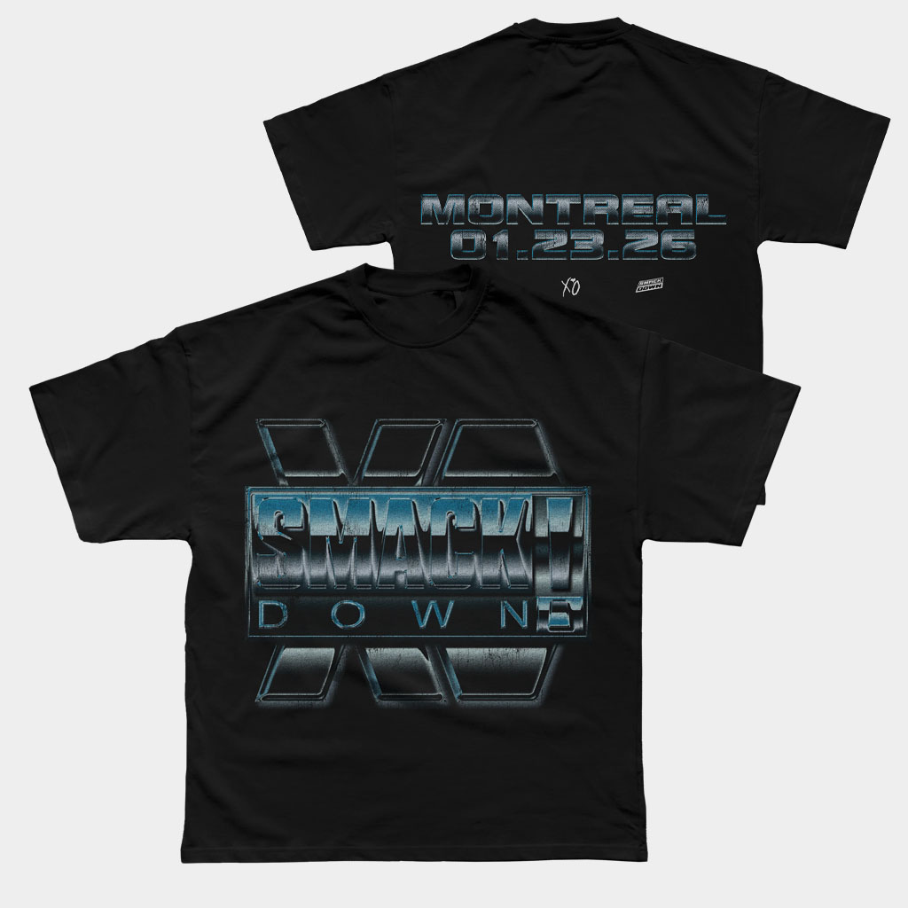 XO Merch WWE x XO Smackdown T-Shirt Birthday Ideas For Husband