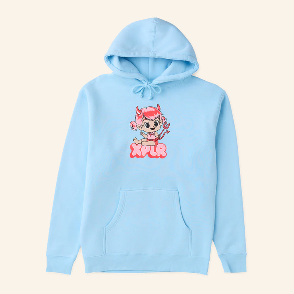 XPLR Merch Baby Devil V 3 Hoodie Birthday Gift For Girlfriend