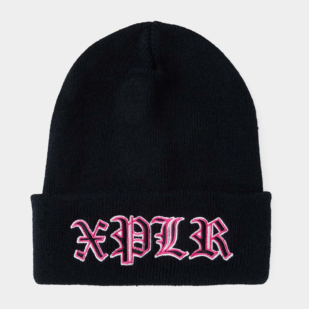XPLR Merch Big Bling Beanie Embroidered XPLR Hat Birthday Gift For Boyfriend