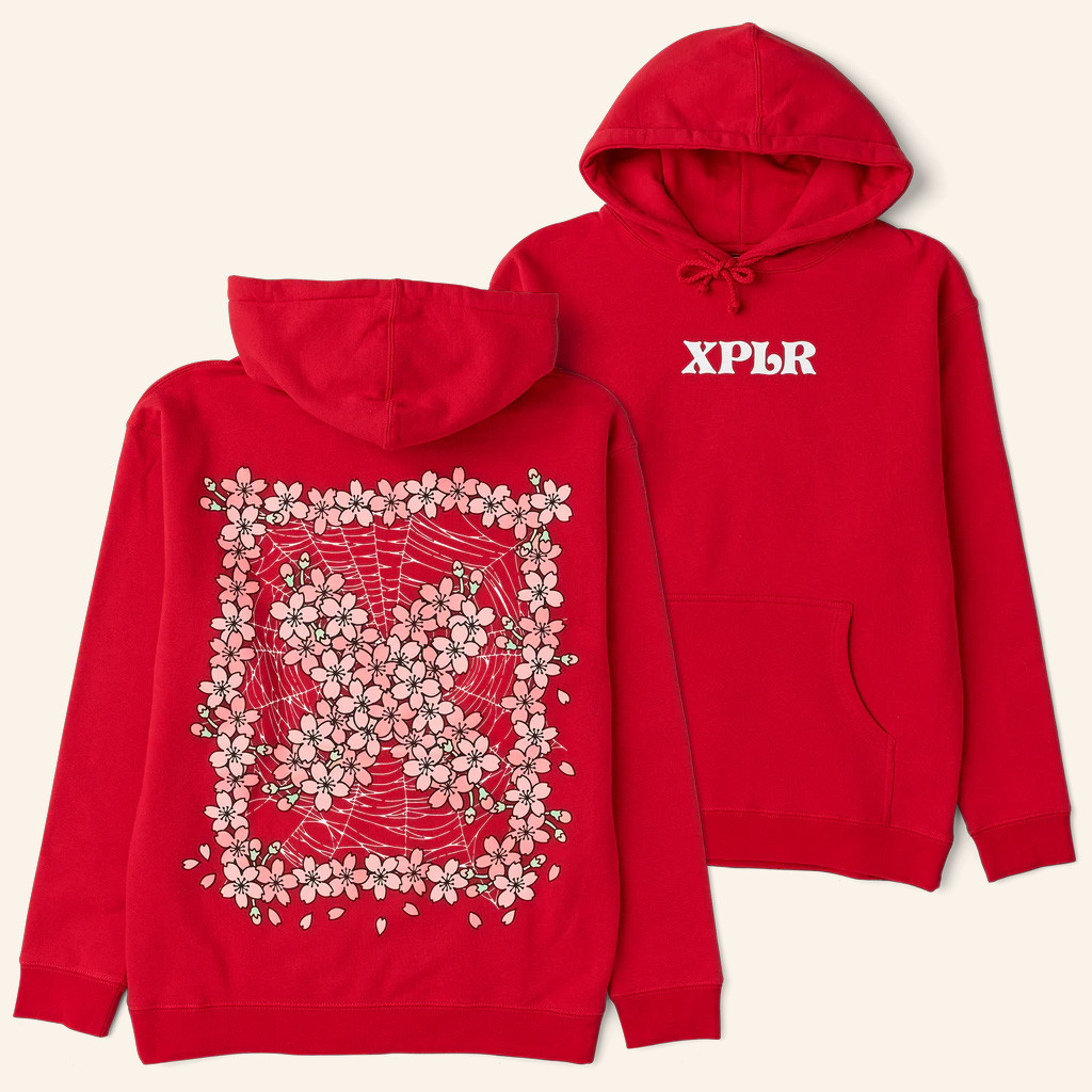 XPLR Merch Cherry Blossoms Hoodie Birthday Presents For Sisters