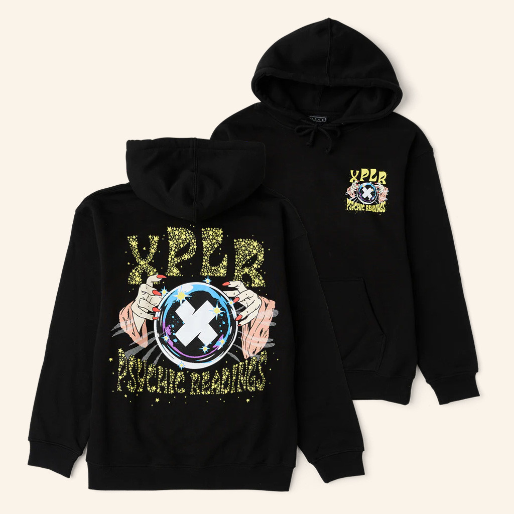 XPLR Merch Crystal Ball Psychic Readings Black Hoodie Best Gifts For Her XPLR Merch Crystal Ball Psychic Readings Black Hoodie Best Gifts For Her