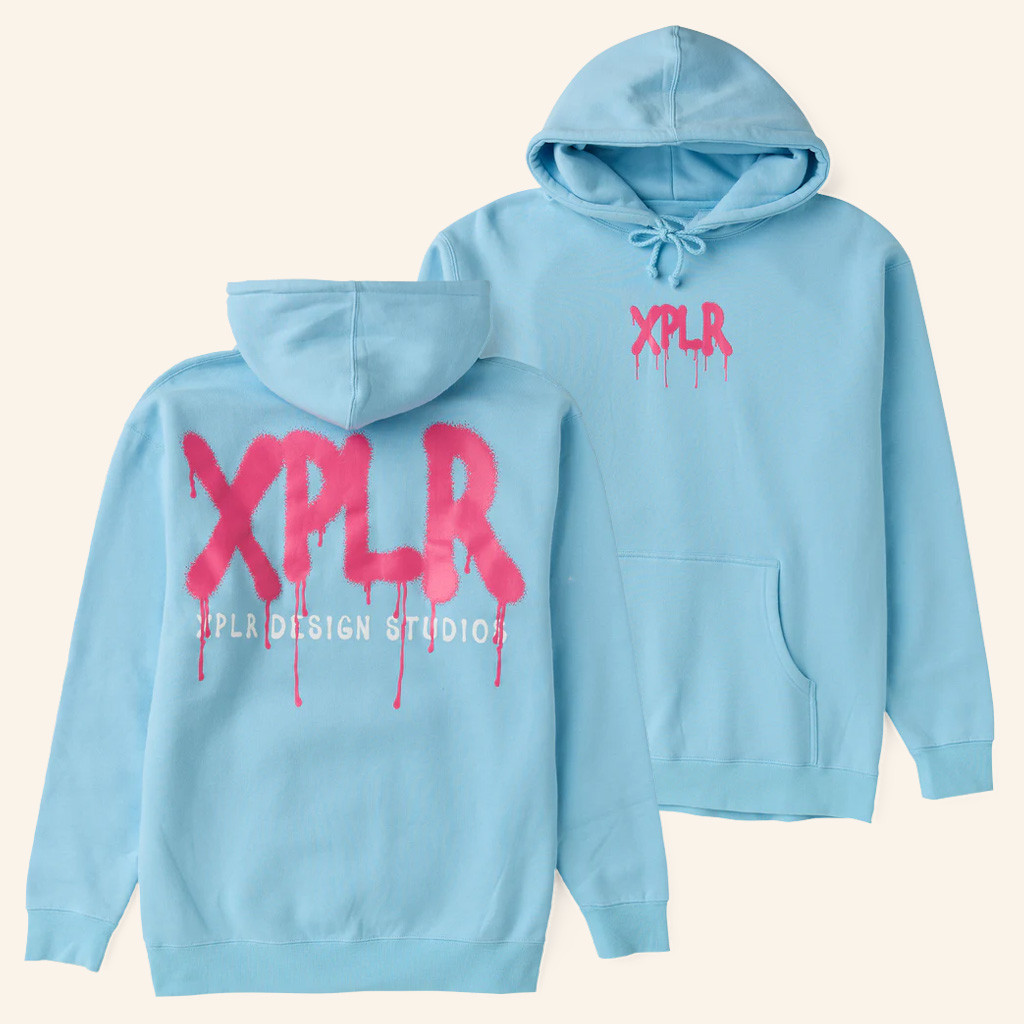 XPLR Merch Graffiti Hoodie XPLR Hoodie Gift Ideas For Daughter