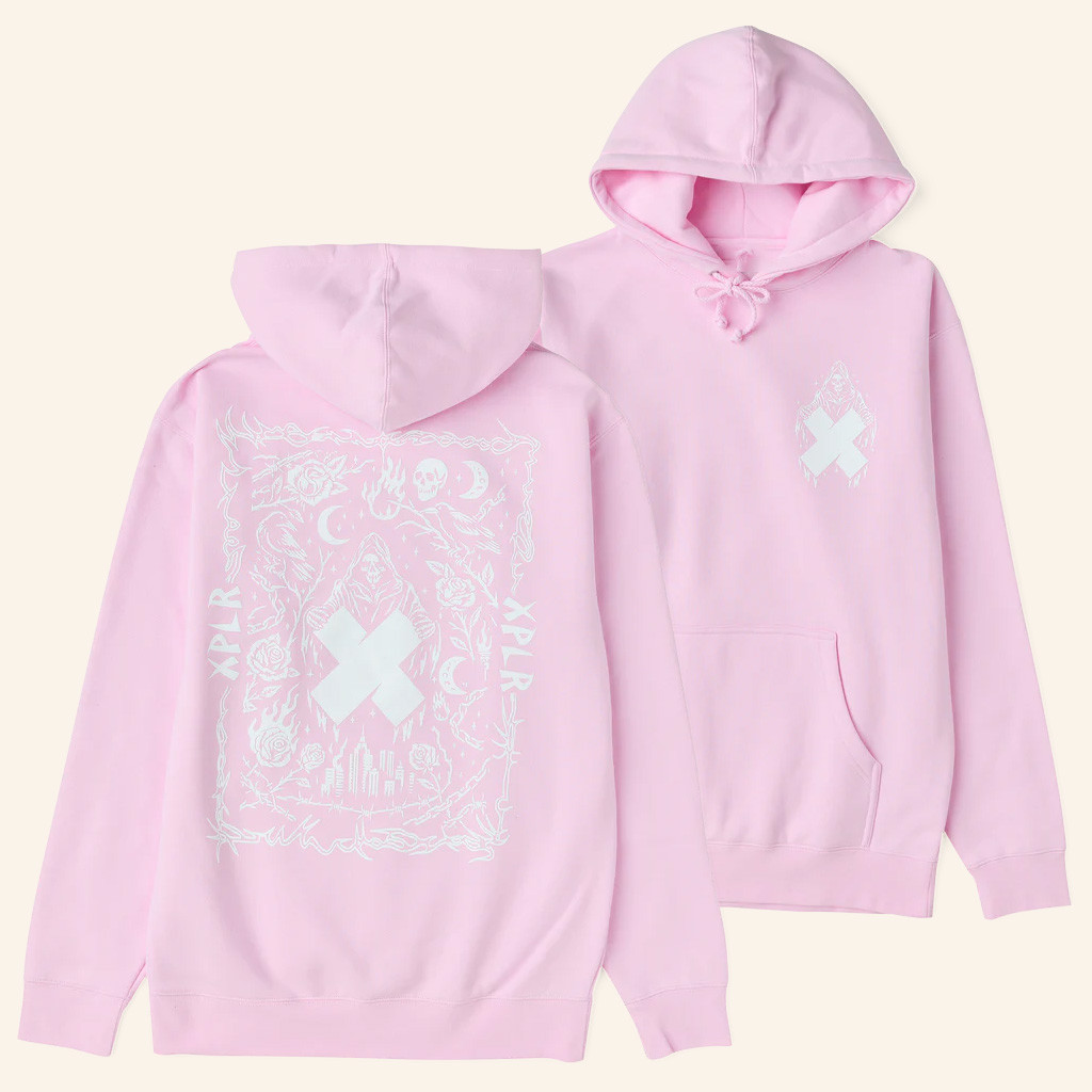 XPLR Merch Horror City Hoodie Unique Birthday Gift For Girlfriend