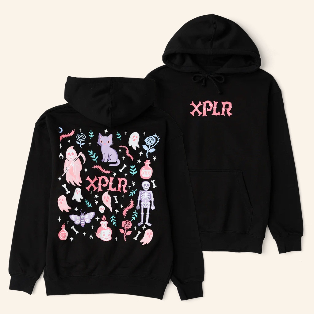 XPLR Merch Pick Your Poison Black Hoodie Unique Gifts For Girlfriend XPLR Merch Pick Your Poison Black Hoodie Unique Gifts For Girlfriend
