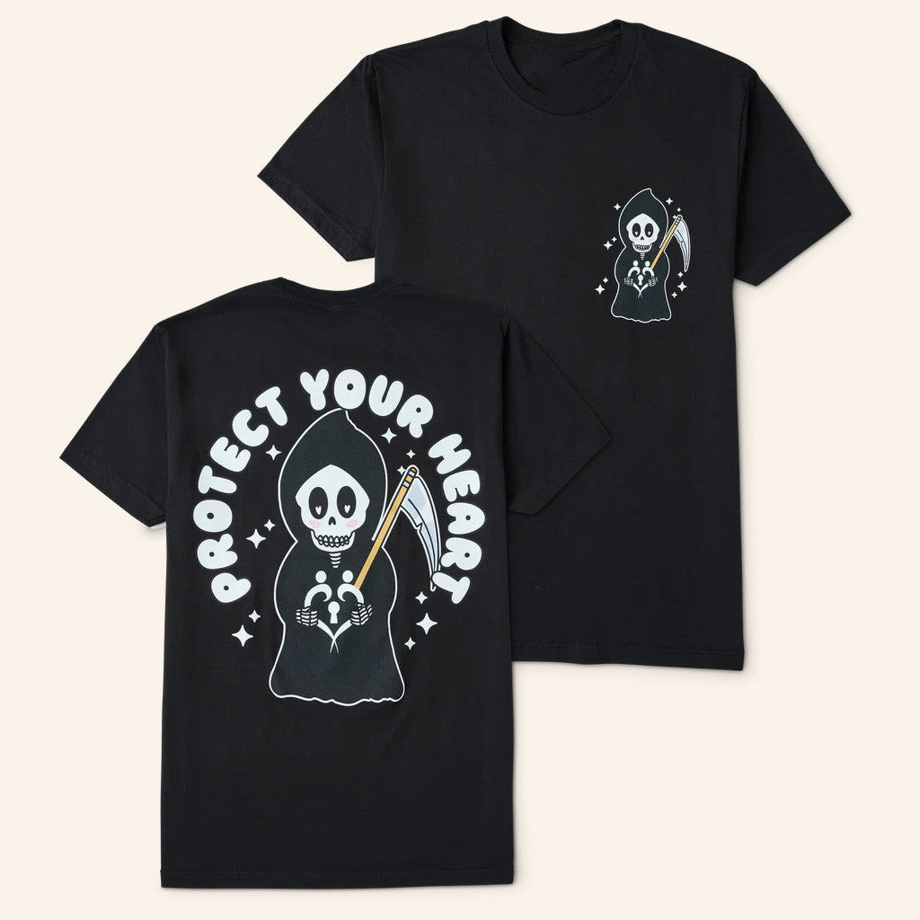 XPLR Merch Protect Your Heart Jun 25 Black T-Shirt Gift Ideas For Boyfriend XPLR Merch Protect Your Heart Jun 25 Black T-Shirt Gift Ideas For Boyfriend