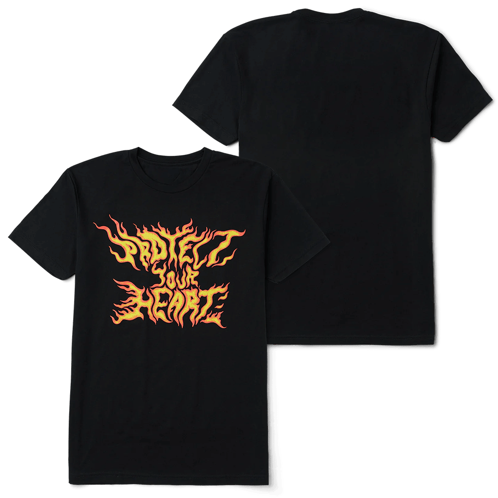 XPLR Merch Sam And Colby Shirt Protect Your Heart Peach T-Shirt Good Fathers Day Gifts