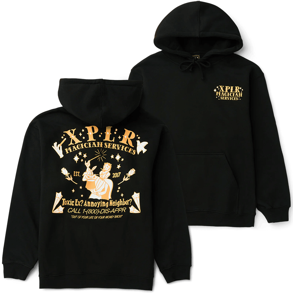 XPLR Merch Sam And Colby XPLR Magician Services Hoodie Unique Father'sDay Gifts