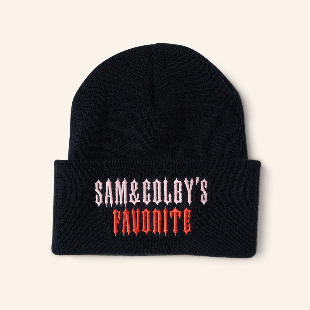 XPLR Merch Sam And Colby's Favorite Beanie Embroidered Gifts For Him