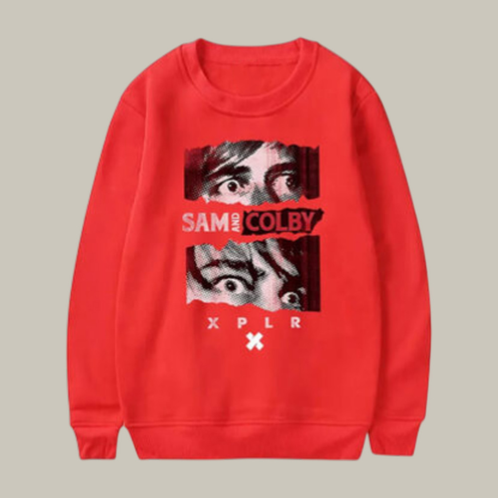 XPLR Sam And Colby Sweatshirt Sam And Colby Youtuber Merch Present For Friends