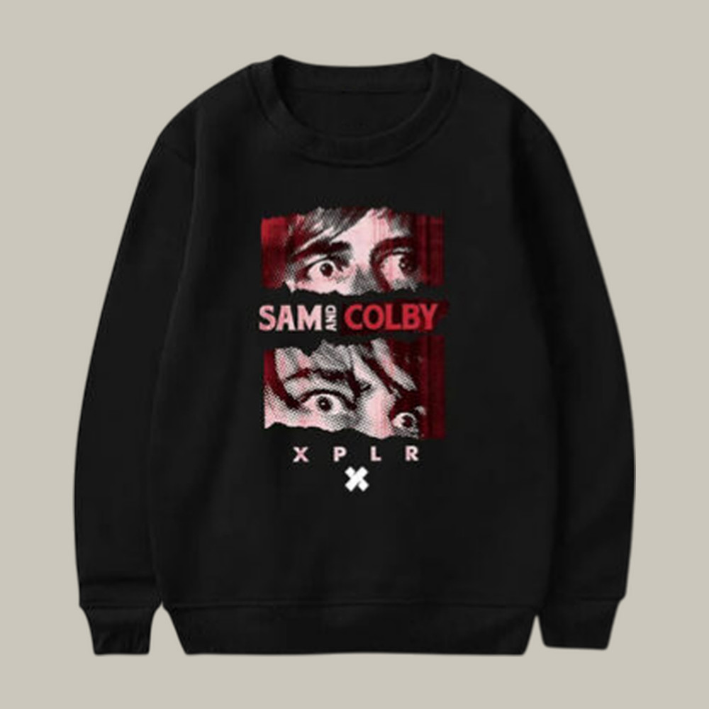 XPLR Sam And Colby Sweatshirt XPLR Merch Sam And Colby Lover Present