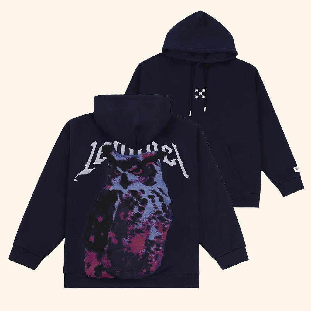 XQC Merch Owl Hoodie Birthday Ideas For Husband