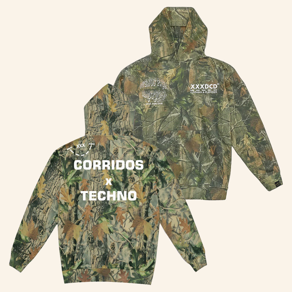 Xxxdcd Merch Corridos X Techno Forest Camo Hoodie Best Gifts For Dad Xxxdcd Merch Corridos X Techno Forest Camo Hoodie Best Gifts For Dad