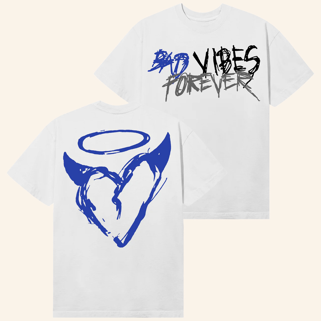 XXXTentacion Merch Bad Vibes Forever Core T-Shirt Presents For Rap Fans