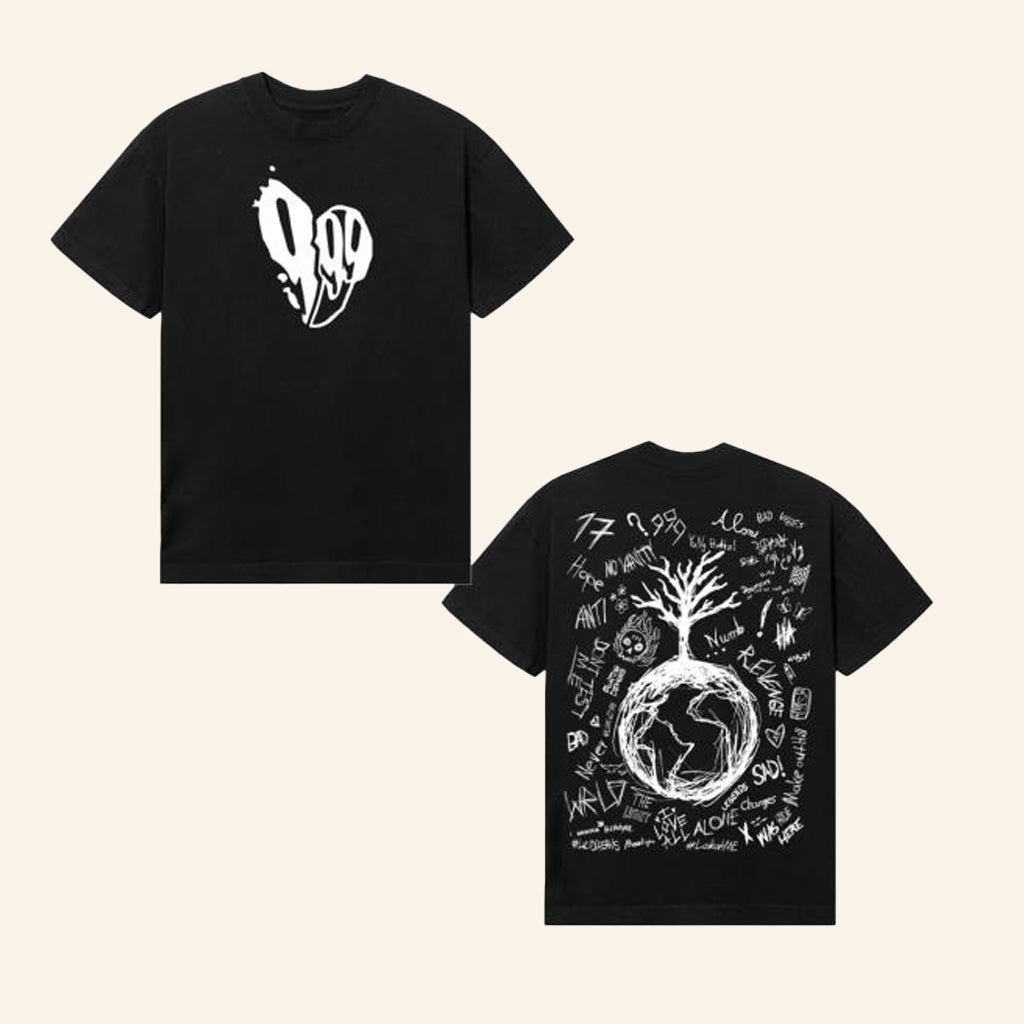 Xxxtentacion Merch Heart T-Shirt Gifts For Dad