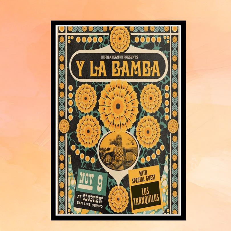 Y La Bamba Merch Slobrew San Luis Obispo November 9 2025 Concert Poster Home Decor Fan Gifts Y La Bamba Merch Slobrew San Luis Obispo November 9 2025 Concert Poster Home Decor Fan Gifts