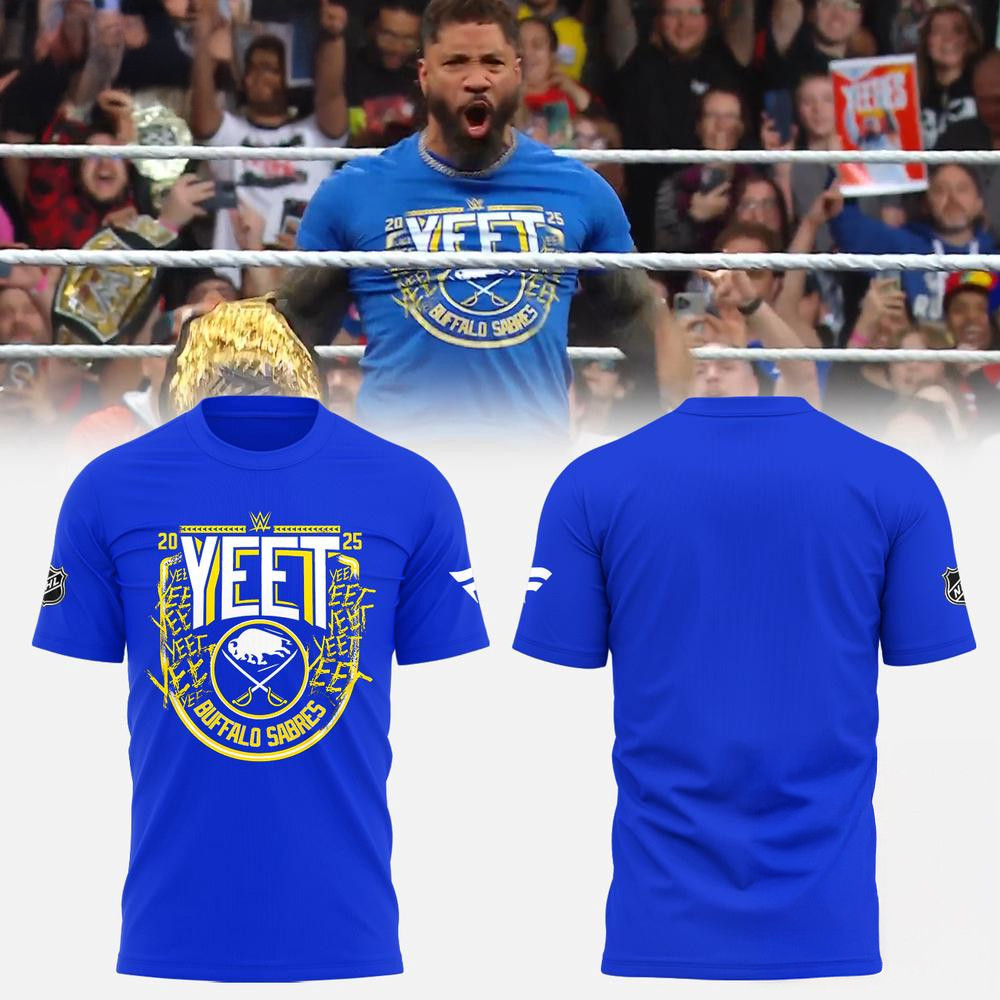 Y.E.E.T x Buffalo Sabres Limited Edition 2025 Shirt Presents For Hockey Fans