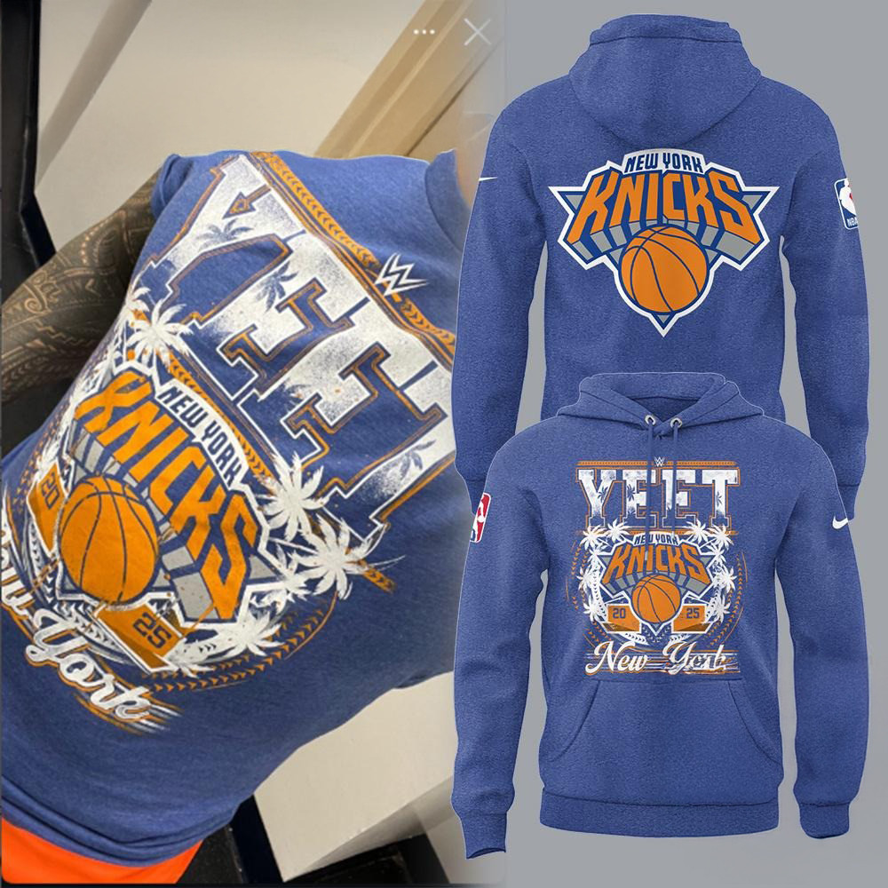 Y.E.E.T x New York Knicks Hoodie Gifts For Fans