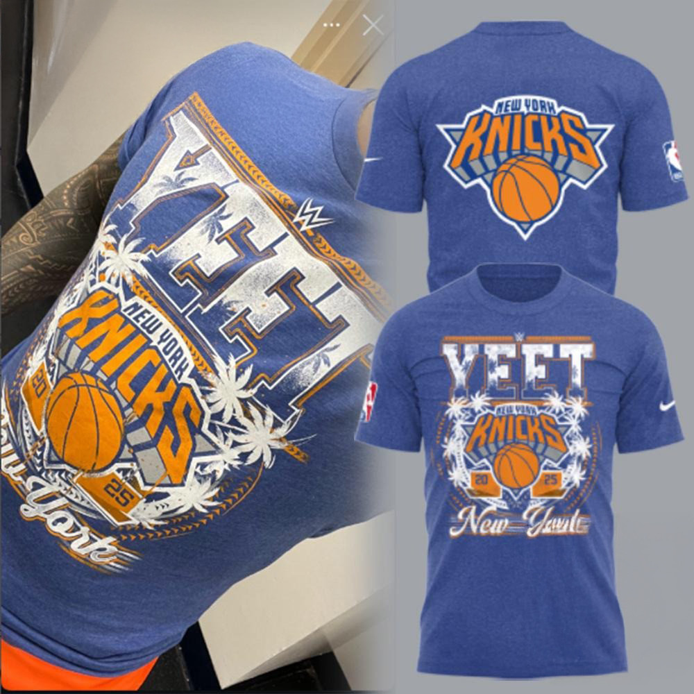 Y.E.E.T x New York Knicks T-Shirt Gifts For Fans
