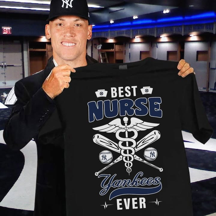 Yankees Baseball Best Nurse Ever T-Shirt Unique Gift For Yankees Fans and Nurses