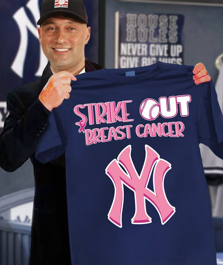Yankees Breast Cancer Awareness Shirt Best Gifts For Baseball Fans