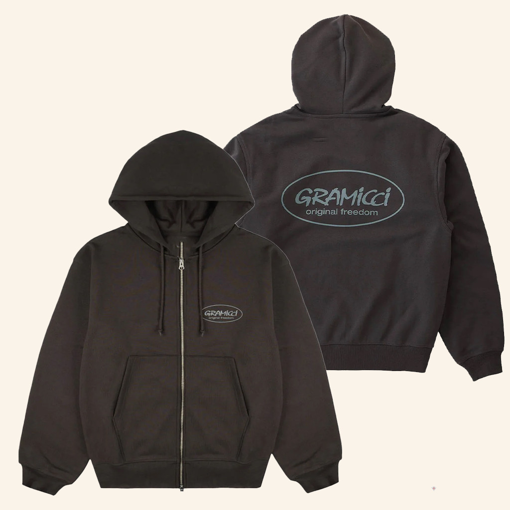 Yards Merch Gramicci Original Freedom Zip Hooded Gifts Ideas For Friends