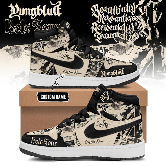 YBD Idols The World Tour 2026 Merch Signature Sneakers Yungblud Lover Gift