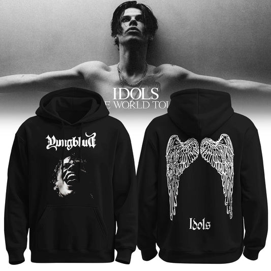YBD Idols World Tour 2026 Merch Idols Hoodie Yungblud Apparel Music Lover Gift For Him