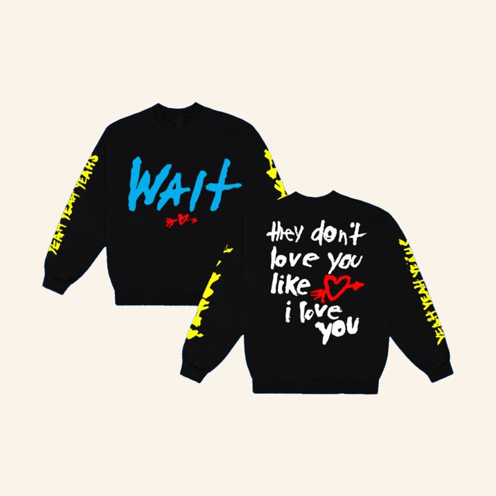 Yeah Yeah Yeahs Merch Wait Crewneck Sweatshirt Gifts For Besties Yeah Yeah Yeahs Merch Wait Crewneck Sweatshirt Gifts For Besties