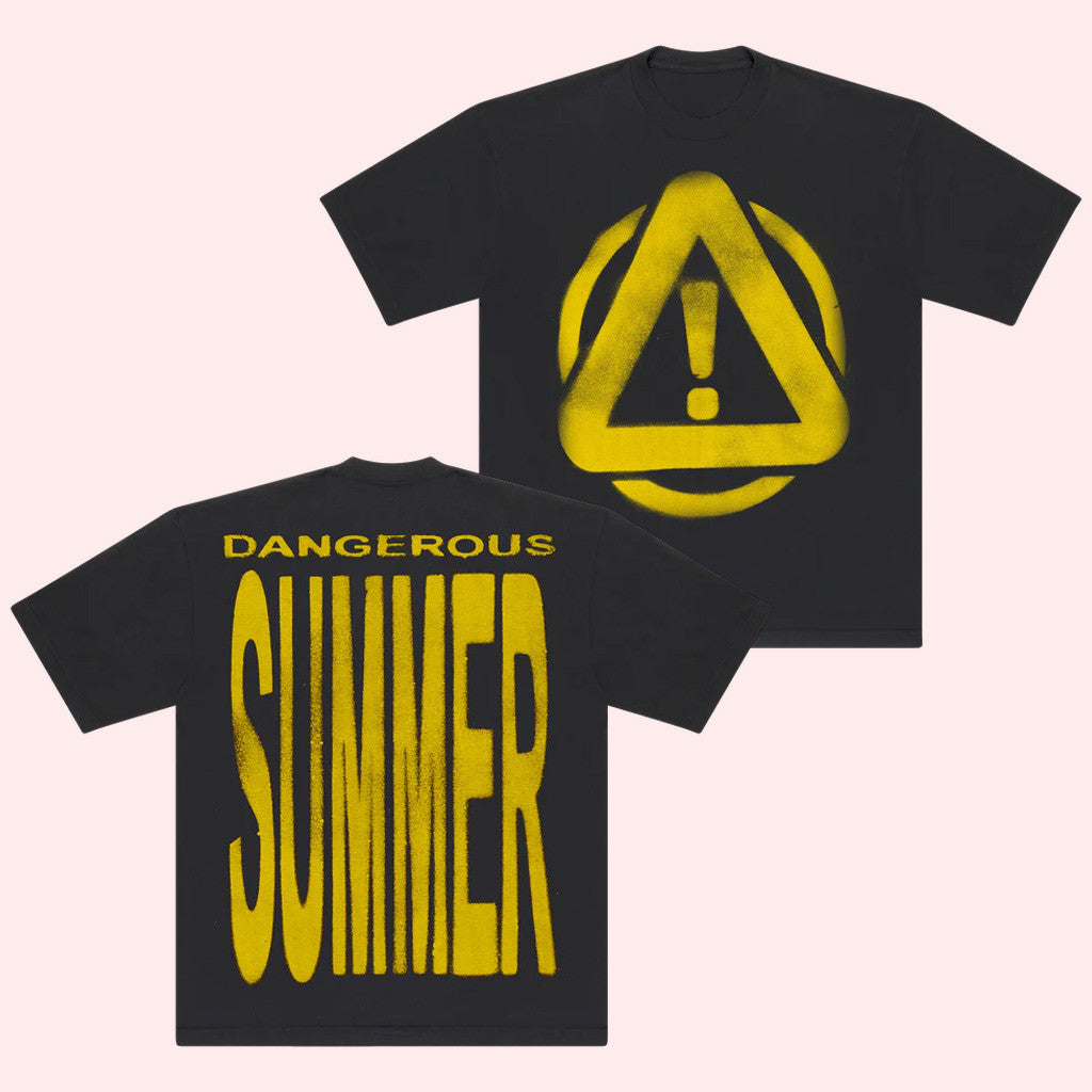 Yeat Merch Dangerous Summer Warning T-Shirt Gift Ideas For Dudes