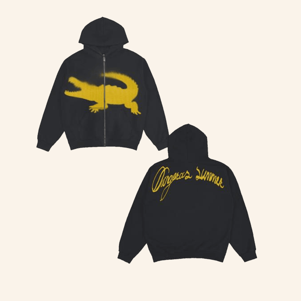 Yeat Official Merch Dangerous Summer Alligator Zip Hoodie Gifts For Besties Yeat Official Merch Dangerous Summer Alligator Zip Hoodie Gifts For Besties