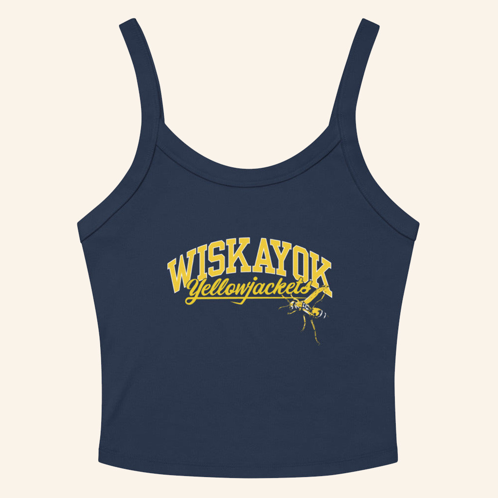 Yellowjackets Merch Wiskayok Yellowjackets Ribbed Tank Gifts For Girlfriend Yellowjackets Merch Wiskayok Yellowjackets Ribbed Tank Gifts For Girlfriend