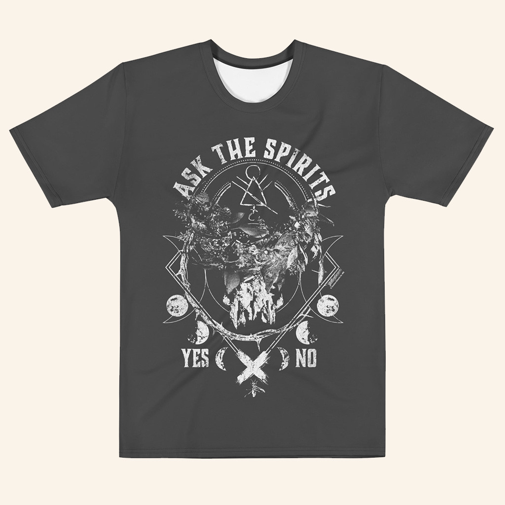 Yellowjackets Merch Yellowjackets Ask The Spirits T-Shirt Christmas Gift Ideas For Him Yellowjackets Merch Yellowjackets Ask The Spirits T-Shirt Christmas Gift Ideas For Him