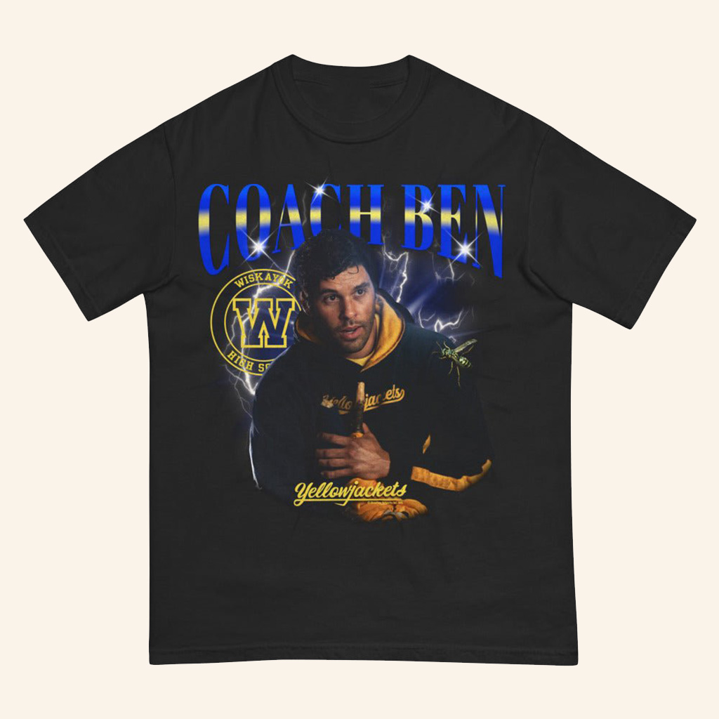 Yellowjackets Merch Yellowjackets Coach Ben Heartthrob T-Shirt Christmas Gift Ideas For Dad