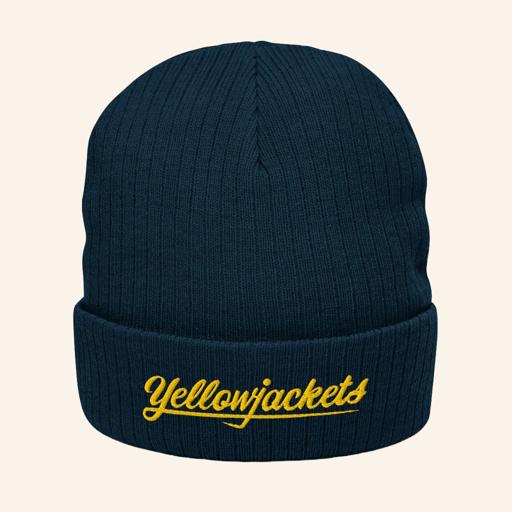 Yellowjackets Merch Yellowjackets Logo Beanie Xmas Gifts For Dad Yellowjackets Merch Yellowjackets Logo Beanie Xmas Gifts For Dad