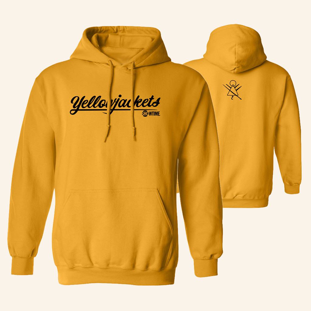 Yellowjackets Merch Yellowjackets Logo Hoodie Birthday Presents For Boyfriend Yellowjackets Merch Yellowjackets Logo Hoodie Birthday Presents For Boyfriend