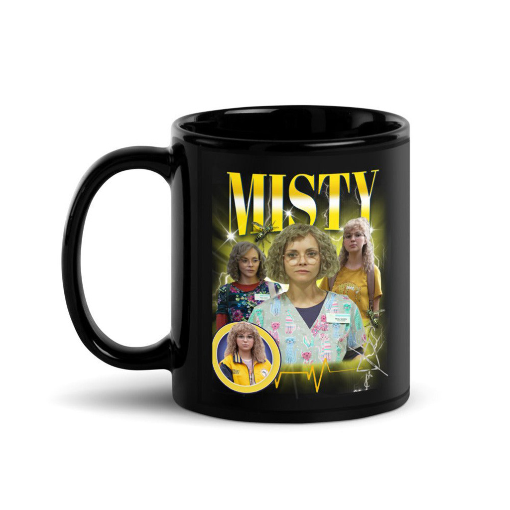 Yellowjackets Merch Yellowjackets Misty Heartthrob Black Mug Gifts For Her Yellowjackets Merch Yellowjackets Misty Heartthrob Black Mug Gifts For Her