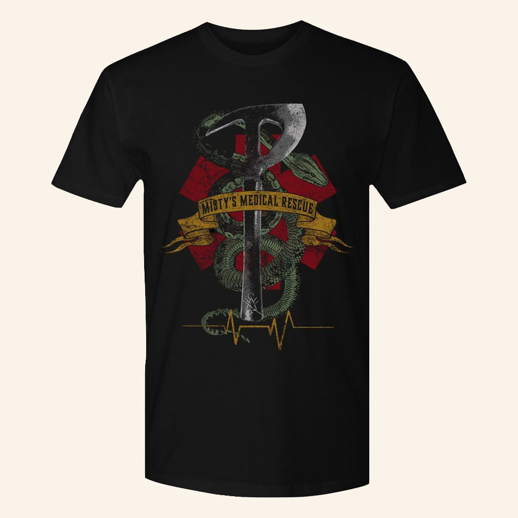 Yellowjackets Merch Yellowjackets Misty's Medical Rescue T-Shirt Good Gifts For Dad Yellowjackets Merch Yellowjackets Misty's Medical Rescue T-Shirt Good Gifts For Dad