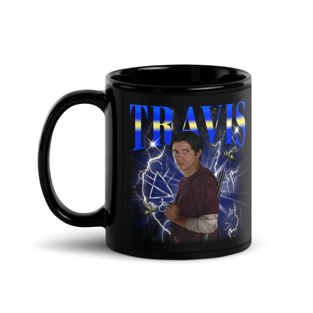 Yellowjackets Merch Yellowjackets Travis Heartthrob Black Mug Gifts For Dudes Yellowjackets Merch Yellowjackets Travis Heartthrob Black Mug Gifts For Dudes