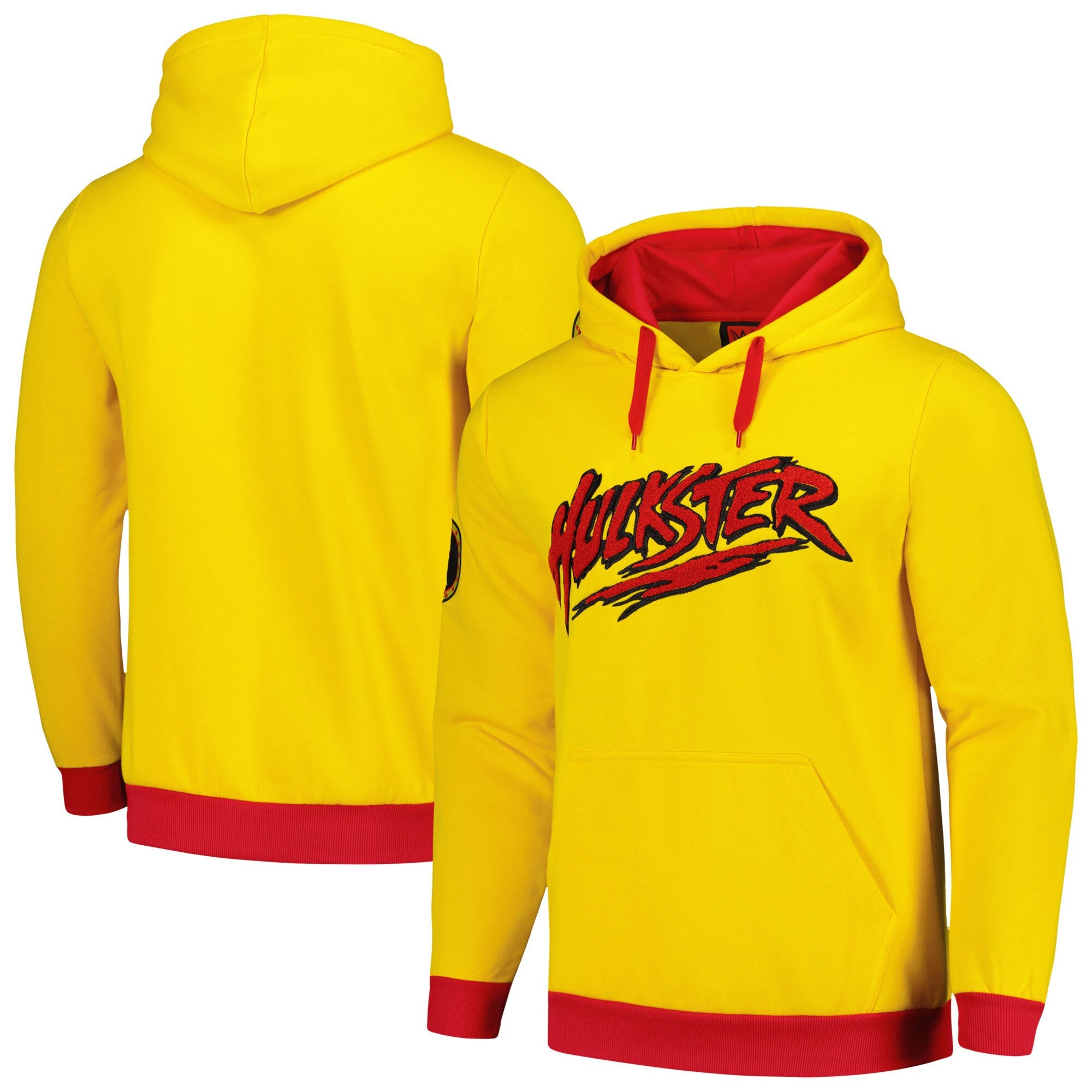 Yellowred Hulk Hogan Chenille Pullover Hoodie Hulk Hogan Merch Yellowred Hulk Hogan Chenille Pullover Hoodie Hulk Hogan Merch
