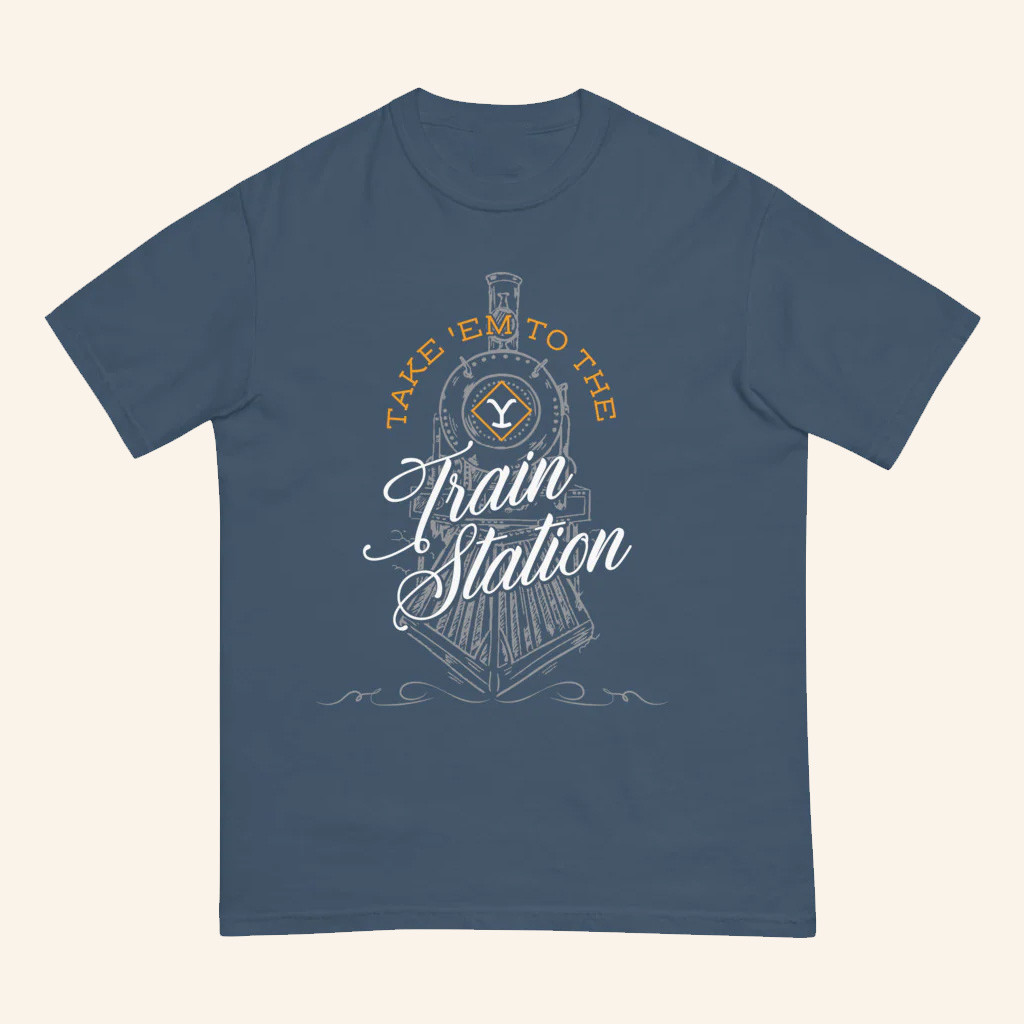 Yellowstone Merch Take Em To The Train Station T-Shirt Yellowstone Shirt Gifts For Friend