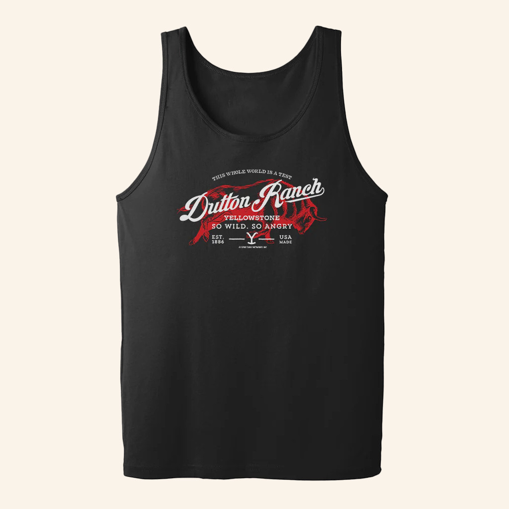 Yellowstone Merch Yellowstone Dutton Ranch So Wild So Angry Tank Top Gifts For Brother Yellowstone Merch Yellowstone Dutton Ranch So Wild So Angry Tank Top Gifts For Brother