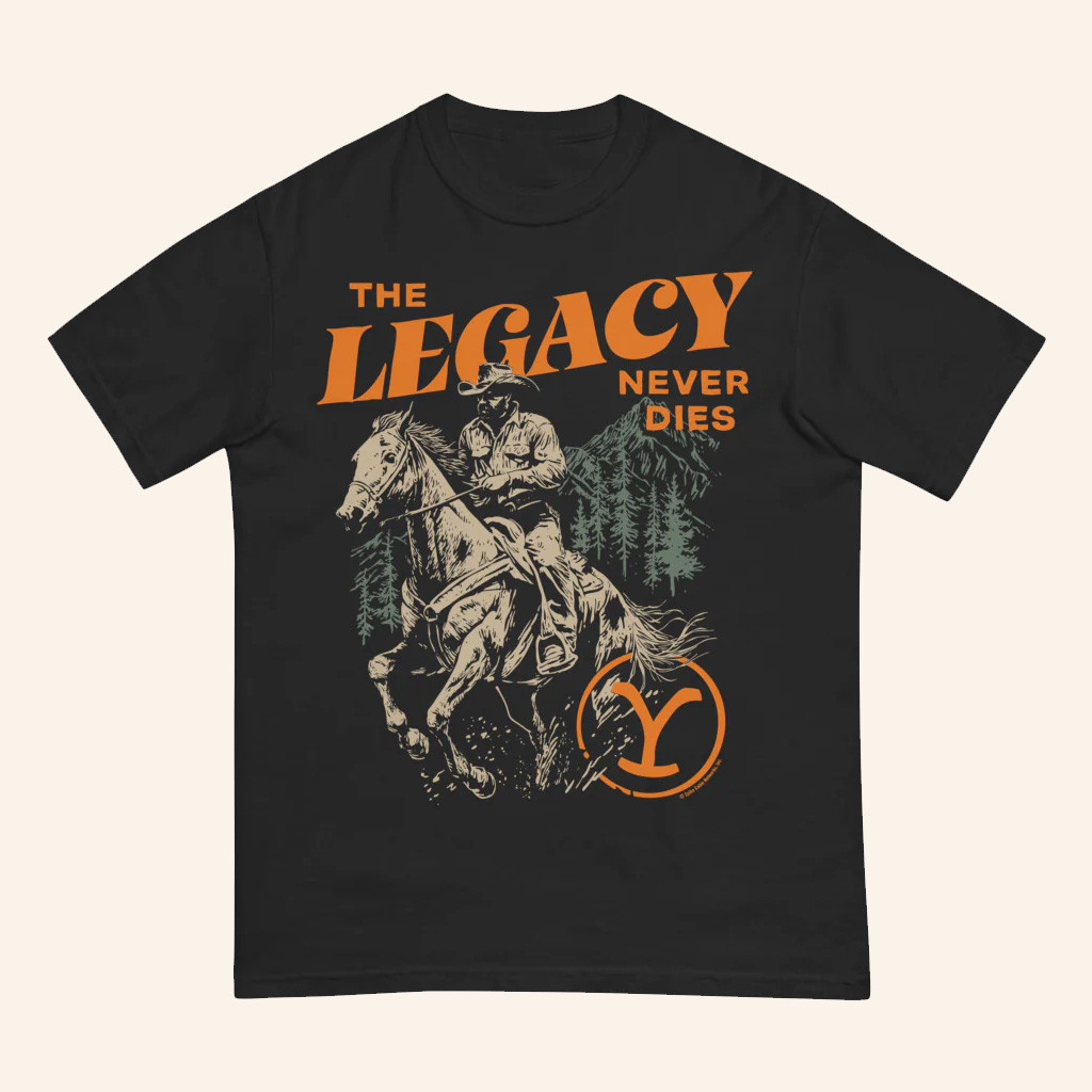 Yellowstone Merch Yellowstone Legacy T-Shirt Gift Ideas For Father