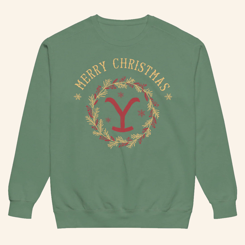 Yellowstone Merch Yellowstone Merry Christmas Sweatshirt Gift Ideas For Dad Yellowstone Merch Yellowstone Merry Christmas Sweatshirt Gift Ideas For Dad