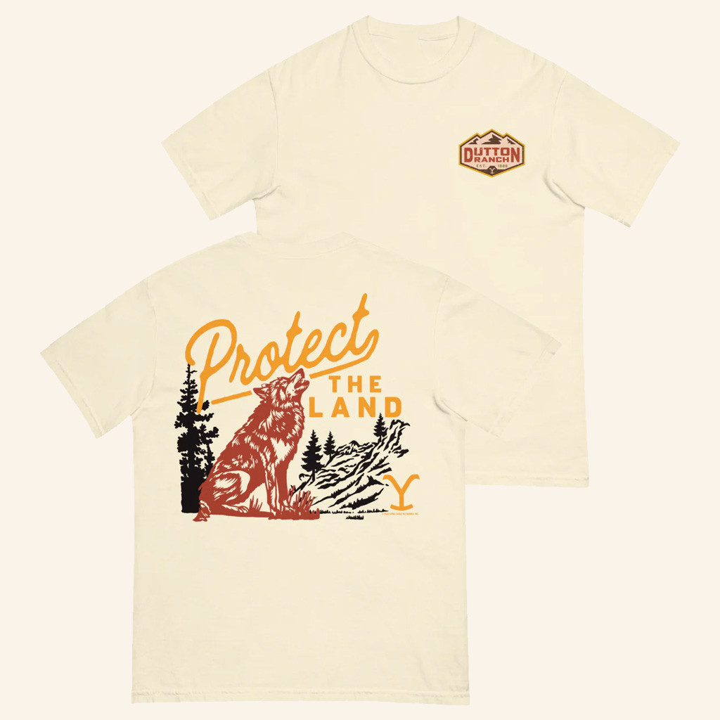 Yellowstone Merch Yellowstone Protect The Land Wolf T-Shirt Best Gifts For Him Yellowstone Merch Yellowstone Protect The Land Wolf T-Shirt Best Gifts For Him